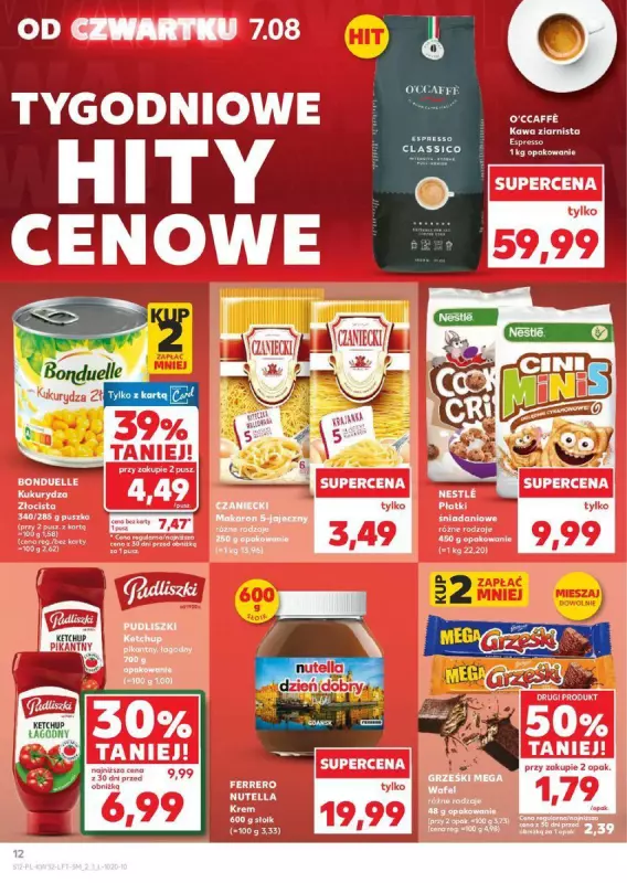 Kaufland - gazetka promocyjna Oferta Kaufland  do wtorku 12.08 - strona 12