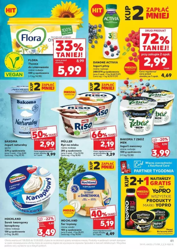 Kaufland - gazetka promocyjna Oferta Kaufland  do wtorku 12.08 - strona 41