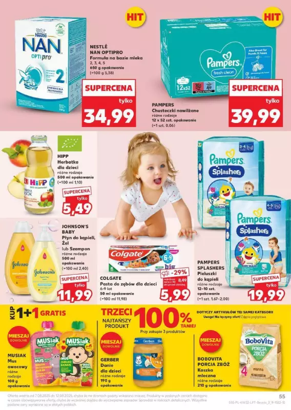 Kaufland - gazetka promocyjna Oferta Kaufland  do wtorku 12.08 - strona 55