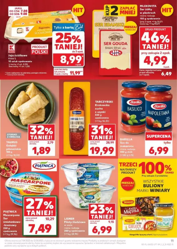 Kaufland - gazetka promocyjna Oferta Kaufland  do wtorku 12.08 - strona 11