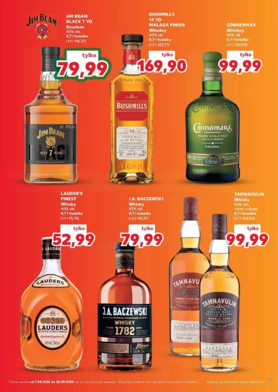 Kaufland - gazetka promocyjna Barek Kauflandu  do środy 20.08 - strona 15