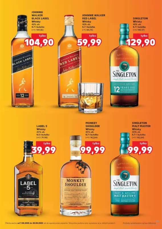 Kaufland - gazetka promocyjna Barek Kauflandu  do środy 20.08 - strona 13
