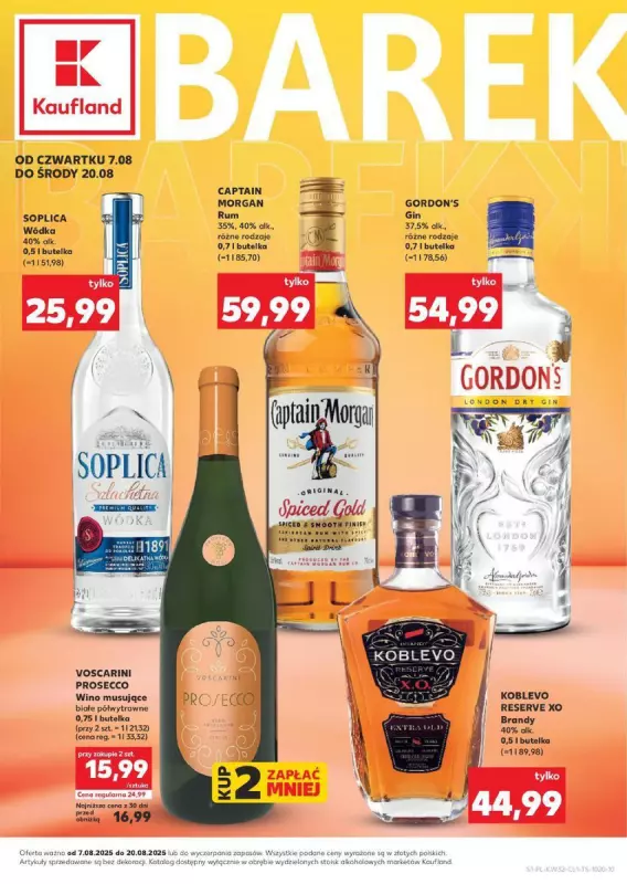 Kaufland - gazetka promocyjna Barek Kauflandu  