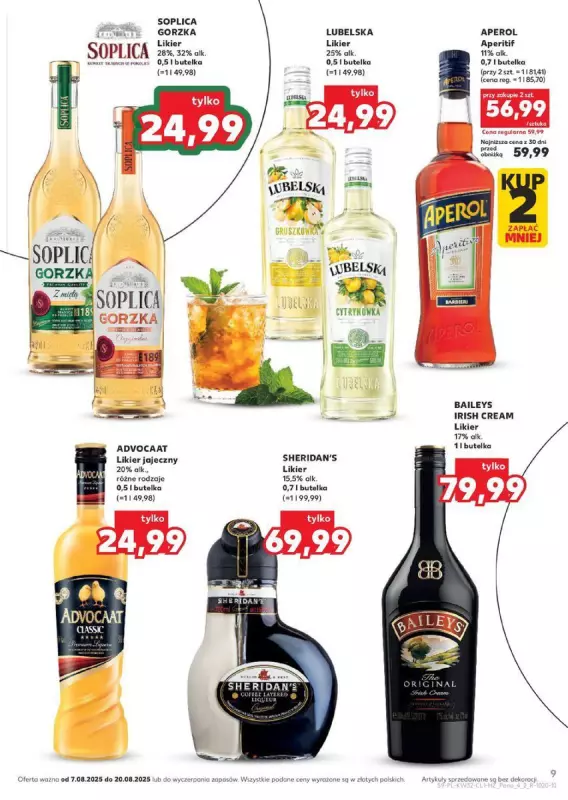 Kaufland - gazetka promocyjna Barek Kauflandu  do środy 20.08 - strona 9