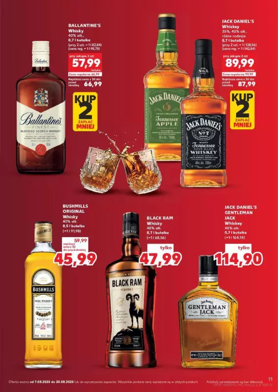 Kaufland - gazetka promocyjna Barek Kauflandu  do środy 20.08 - strona 11