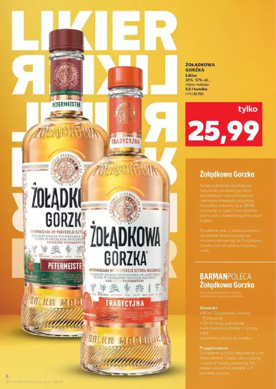 Kaufland - gazetka promocyjna Barek Kauflandu  do środy 20.08 - strona 8