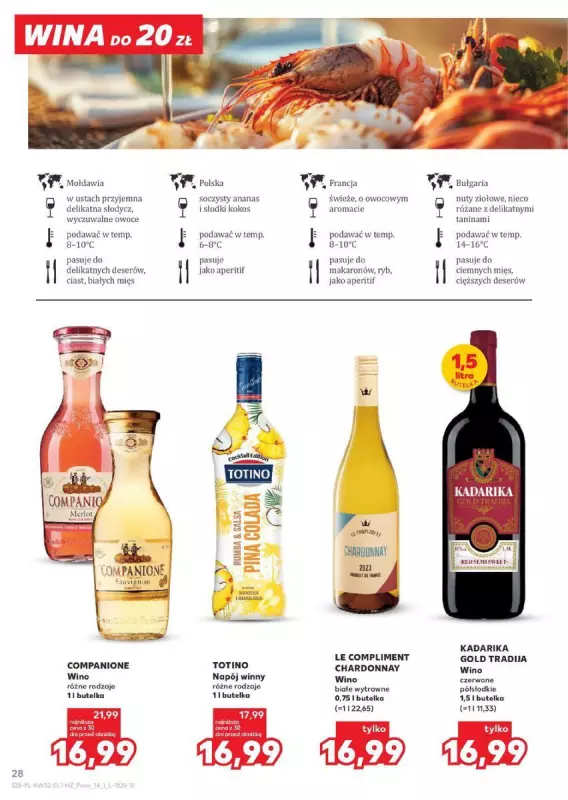 Kaufland - gazetka promocyjna Barek Kauflandu  do środy 20.08 - strona 28