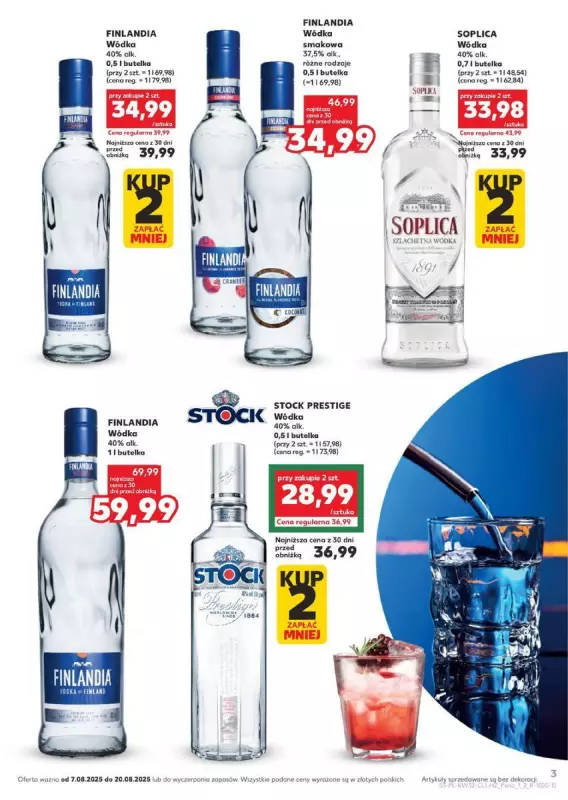 Kaufland - gazetka promocyjna Barek Kauflandu  do środy 20.08 - strona 3