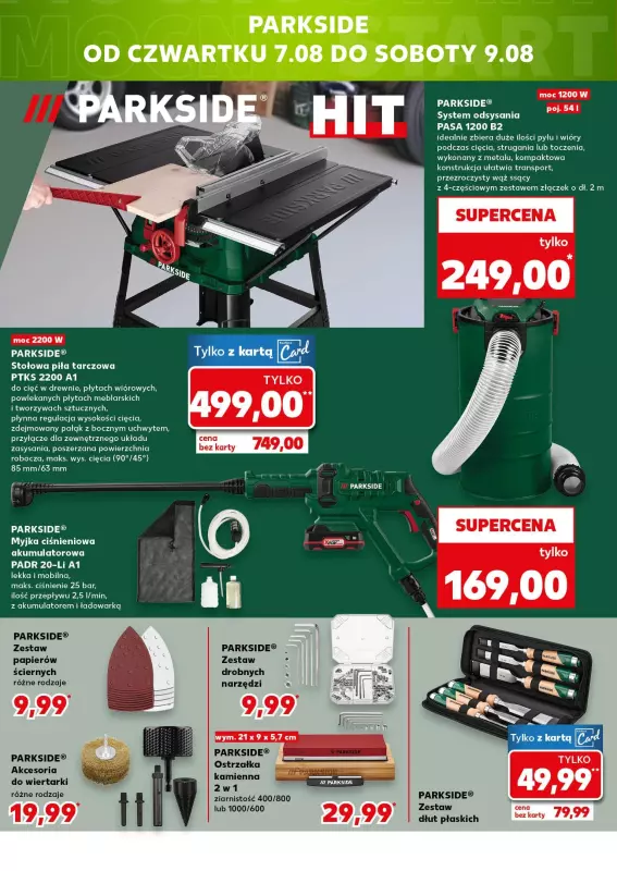 Kaufland - gazetka promocyjna Oferta Kaufland - Non Food od czwartku 07.08 do wtorku 12.08 - strona 6