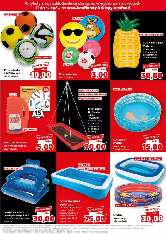 Kaufland - gazetka promocyjna Oferta Kaufland - Non Food od czwartku 07.08 do wtorku 12.08 - strona 9