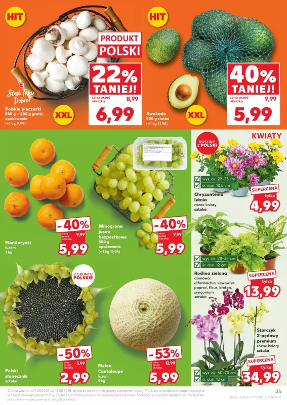 Kaufland - gazetka promocyjna Oferta Kaufland od czwartku 07.08 do wtorku 12.08 - strona 25