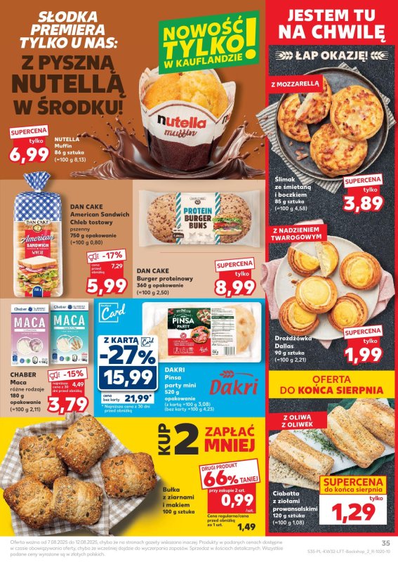Kaufland - gazetka promocyjna Oferta Kaufland od czwartku 07.08 do wtorku 12.08 - strona 35