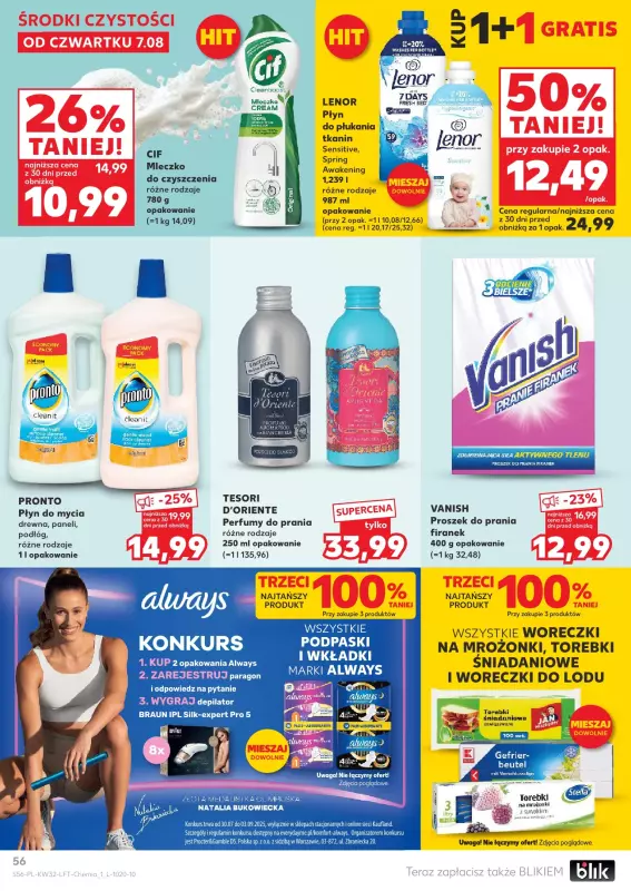 Kaufland - gazetka promocyjna Oferta Kaufland od czwartku 07.08 do wtorku 12.08 - strona 56