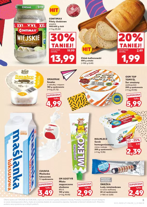 Kaufland - gazetka promocyjna Oferta Kaufland od czwartku 07.08 do wtorku 12.08 - strona 5