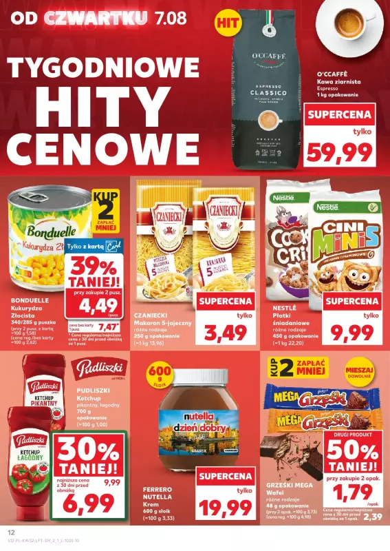 Kaufland - gazetka promocyjna Oferta Kaufland od czwartku 07.08 do wtorku 12.08 - strona 12