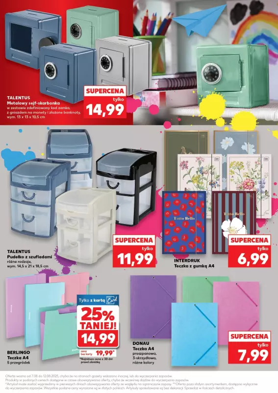 Kaufland - gazetka promocyjna Oferta Kaufland - Do szkoły od poniedziałku 04.08 do wtorku 12.08 - strona 31