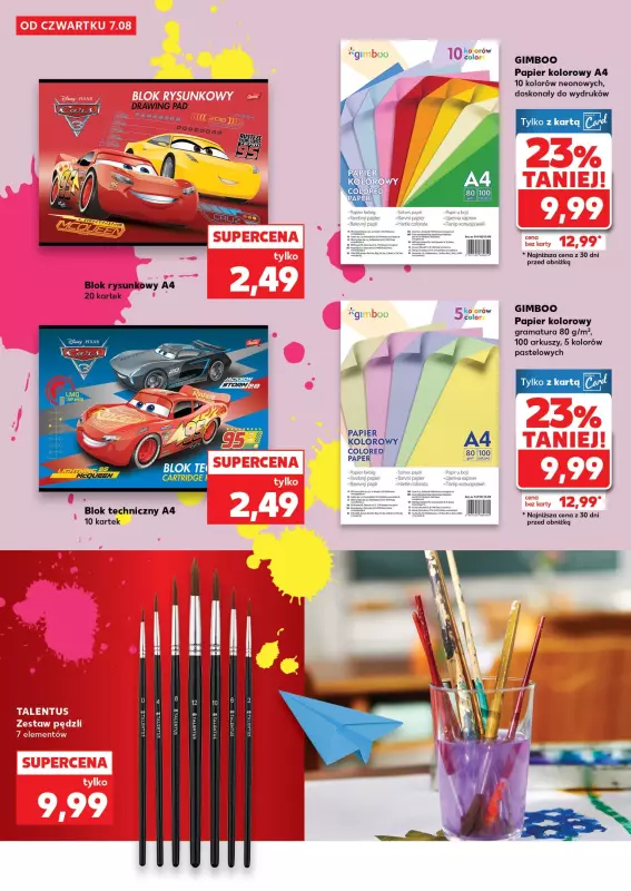 Kaufland - gazetka promocyjna Oferta Kaufland - Do szkoły od poniedziałku 04.08 do wtorku 12.08 - strona 24