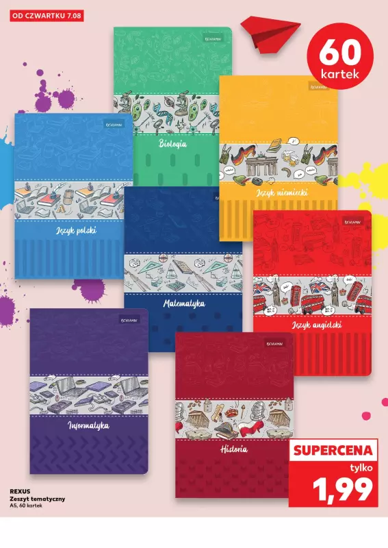 Kaufland - gazetka promocyjna Oferta Kaufland - Do szkoły od poniedziałku 04.08 do wtorku 12.08 - strona 6