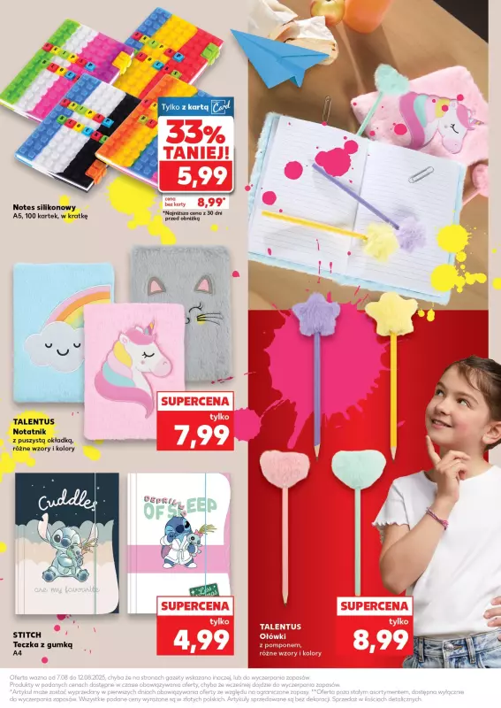 Kaufland - gazetka promocyjna Oferta Kaufland - Do szkoły od poniedziałku 04.08 do wtorku 12.08 - strona 29