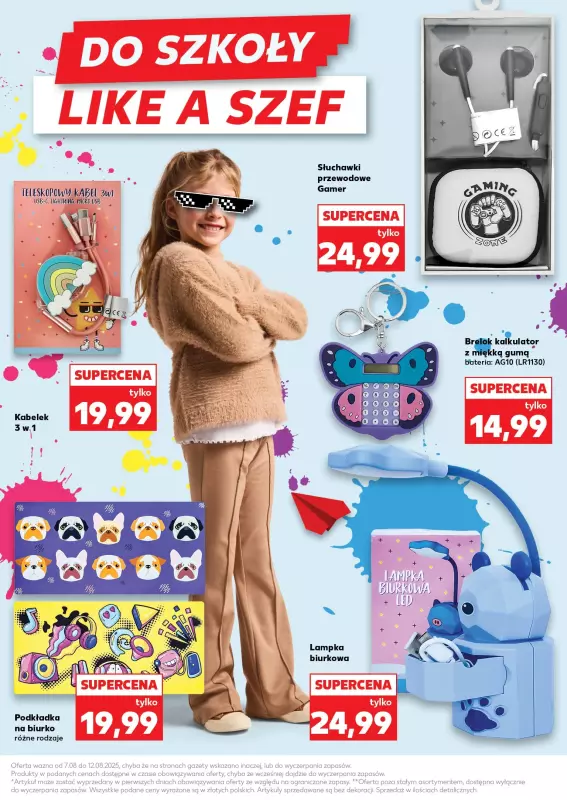 Kaufland - gazetka promocyjna Oferta Kaufland - Do szkoły od poniedziałku 04.08 do wtorku 12.08 - strona 17