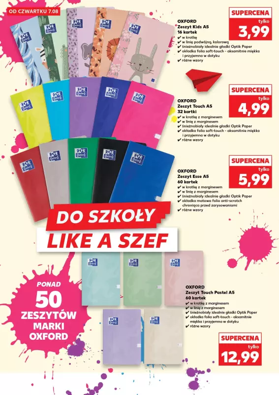Kaufland - gazetka promocyjna Oferta Kaufland - Do szkoły od poniedziałku 04.08 do wtorku 12.08 - strona 10