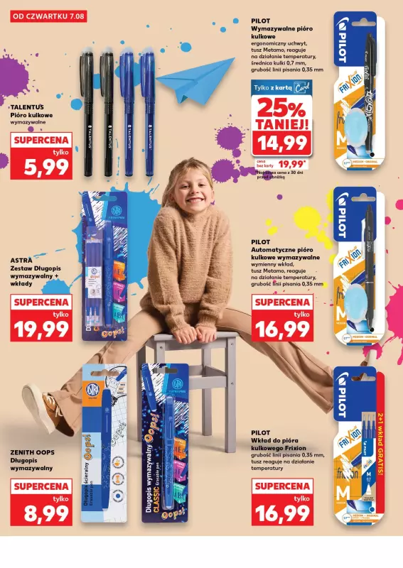 Kaufland - gazetka promocyjna Oferta Kaufland - Do szkoły od poniedziałku 04.08 do wtorku 12.08 - strona 20