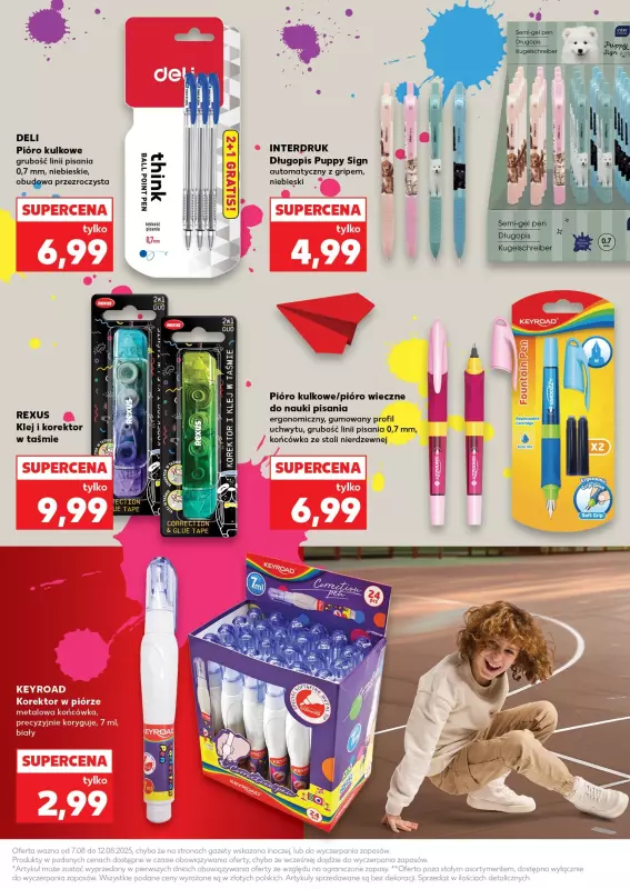 Kaufland - gazetka promocyjna Oferta Kaufland - Do szkoły od poniedziałku 04.08 do wtorku 12.08 - strona 19