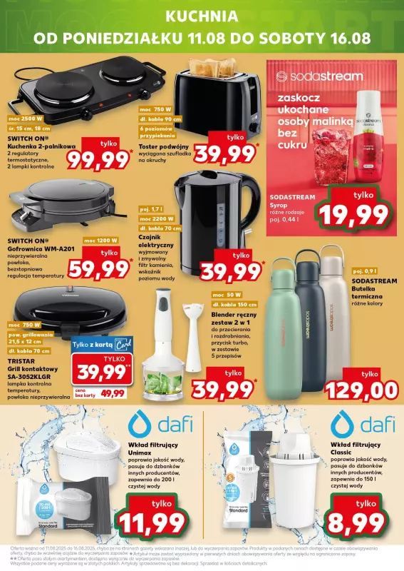Kaufland - gazetka promocyjna Mocny Start od poniedziałku 11.08 do środy 13.08 - strona 35