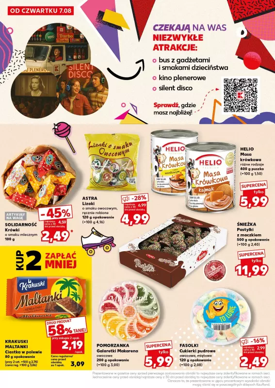 Kaufland - gazetka promocyjna Mocny Start od poniedziałku 11.08 do środy 13.08 - strona 14