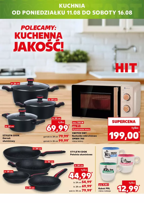 Kaufland - gazetka promocyjna Mocny Start od poniedziałku 11.08 do środy 13.08 - strona 34