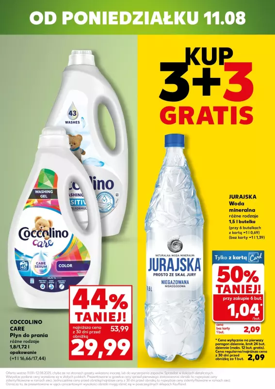 Kaufland - gazetka promocyjna Mocny Start od poniedziałku 11.08 do środy 13.08 - strona 5