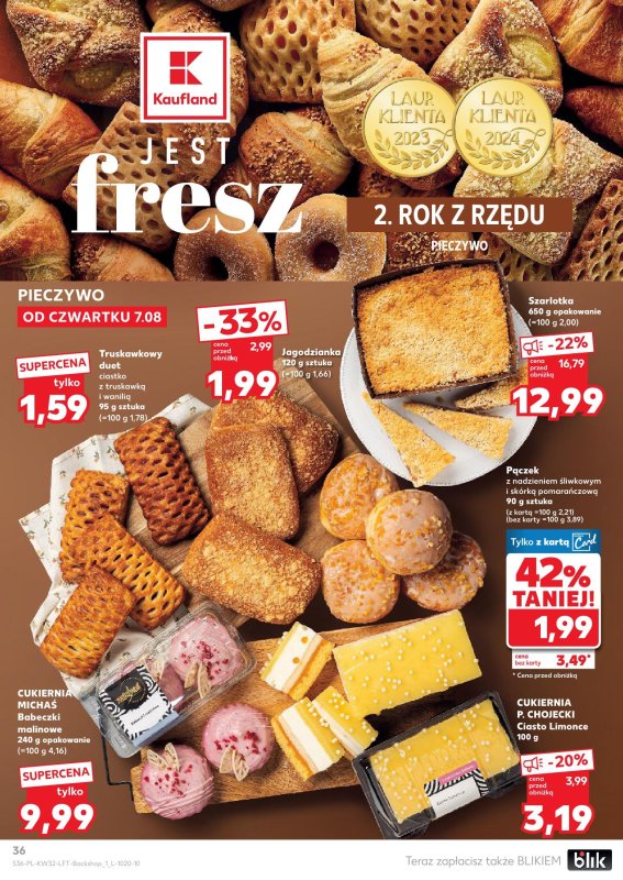 Kaufland - gazetka promocyjna Oferta Kaufland od czwartku 07.08 do wtorku 12.08 - strona 36