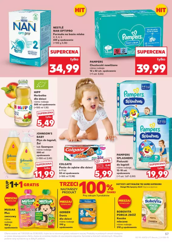 Kaufland - gazetka promocyjna Oferta Kaufland od czwartku 07.08 do wtorku 12.08 - strona 57