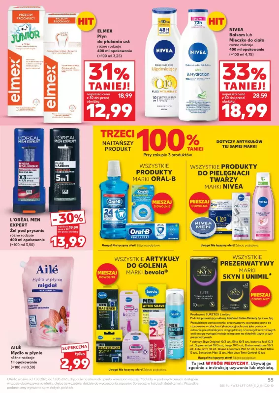 Kaufland - gazetka promocyjna Oferta Kaufland od czwartku 07.08 do wtorku 12.08 - strona 55