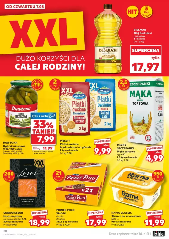 Kaufland - gazetka promocyjna Oferta Kaufland od czwartku 07.08 do wtorku 12.08 - strona 20