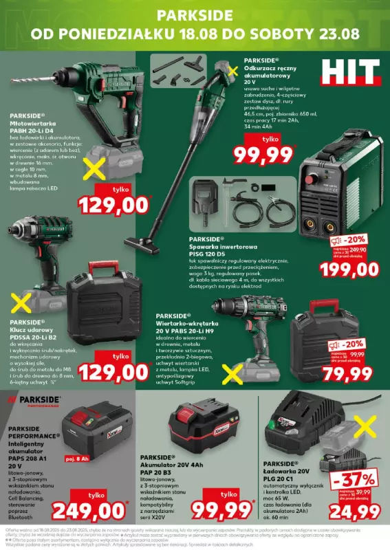 Kaufland - gazetka promocyjna Oferta Kaufland - Non Food od środy 13.08 do środy 20.08 - strona 13