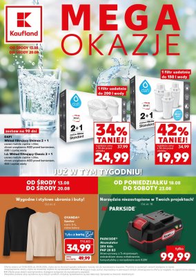 Kaufland - gazetka promocyjna Oferta Kaufland - Non Food od środy 13.08 do środy 20.08