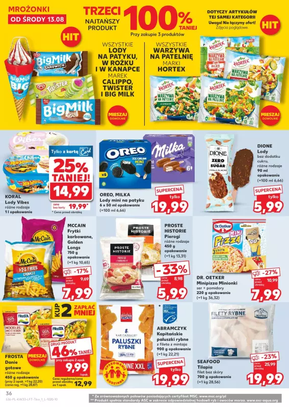 Kaufland - gazetka promocyjna Oferta Kaufland od środy 13.08 do środy 20.08 - strona 36
