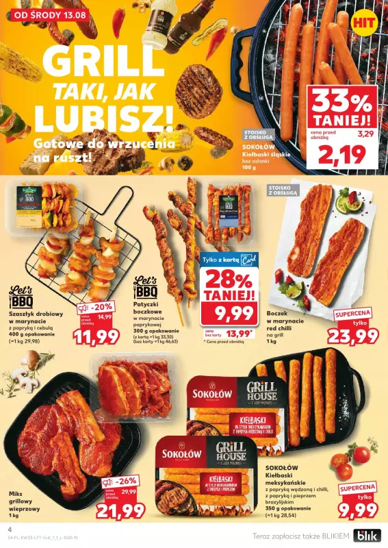 Kaufland - gazetka promocyjna Oferta Kaufland od środy 13.08 do środy 20.08 - strona 4
