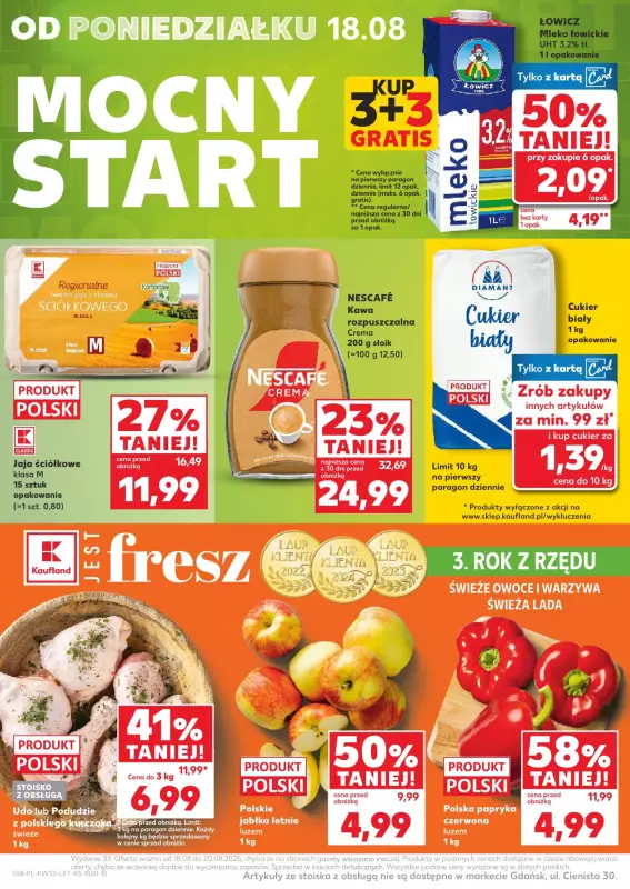 Kaufland - gazetka promocyjna Oferta Kaufland od środy 13.08 do środy 20.08 - strona 58