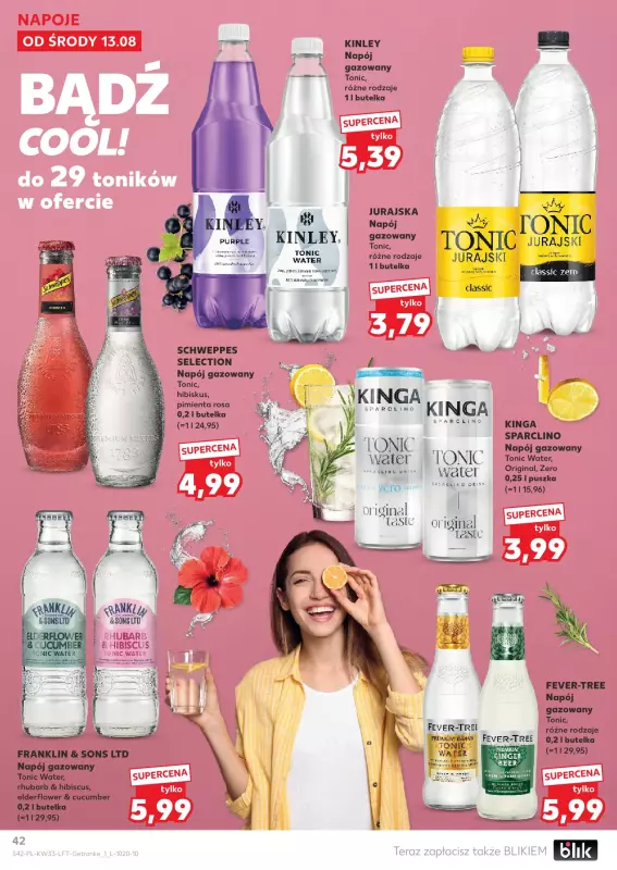 Kaufland - gazetka promocyjna Oferta Kaufland od środy 13.08 do środy 20.08 - strona 42