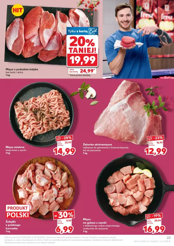 Kaufland - gazetka promocyjna Oferta Kaufland od środy 13.08 do środy 20.08 - strona 23
