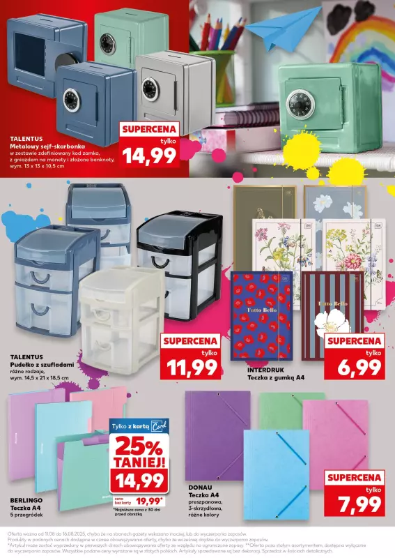 Kaufland - gazetka promocyjna Oferta Kaufland - Do szkoły od poniedziałku 11.08 do soboty 16.08 - strona 33