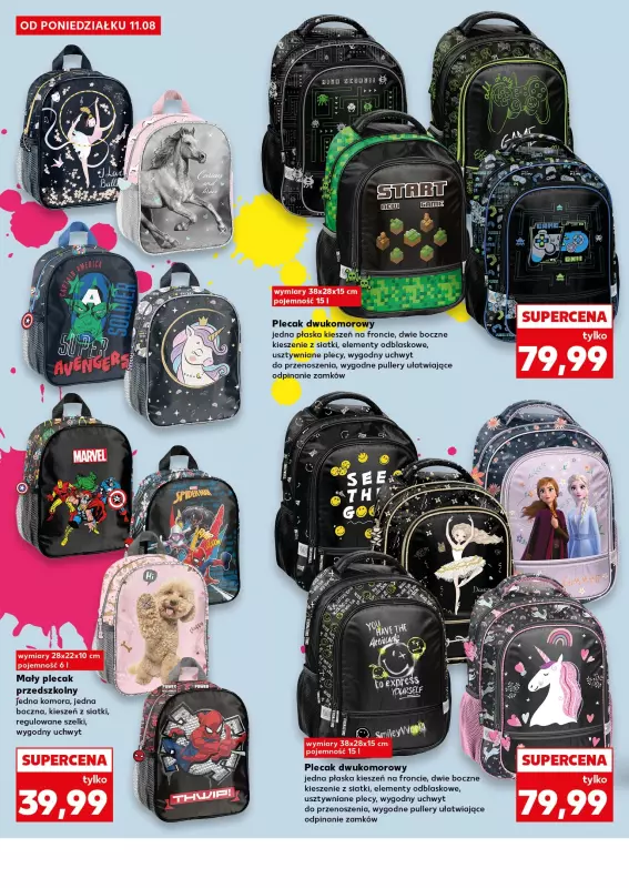 Kaufland - gazetka promocyjna Oferta Kaufland - Do szkoły od poniedziałku 11.08 do soboty 16.08 - strona 38