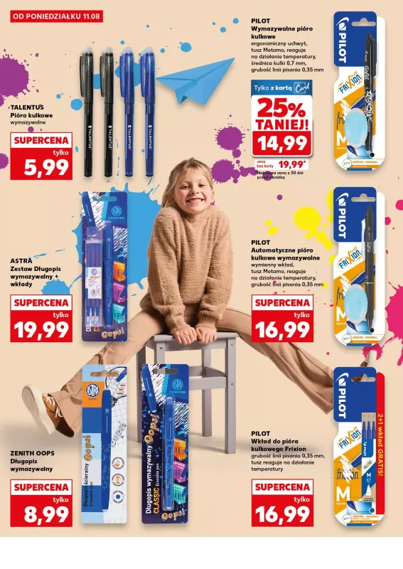Kaufland - gazetka promocyjna Oferta Kaufland - Do szkoły od poniedziałku 11.08 do soboty 16.08 - strona 22