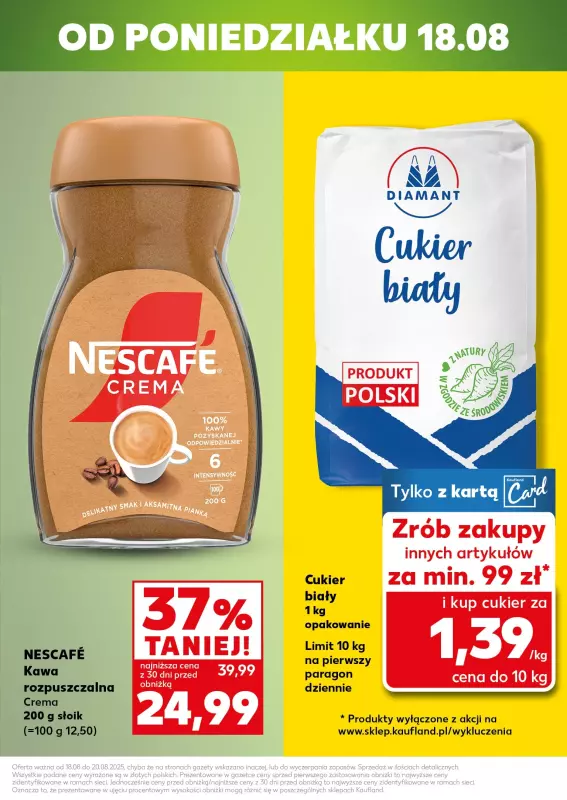 Kaufland - gazetka promocyjna Mocny Start od poniedziałku 18.08 do środy 20.08 - strona 3