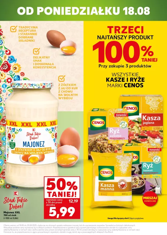 Kaufland - gazetka promocyjna Mocny Start od poniedziałku 18.08 do środy 20.08 - strona 5