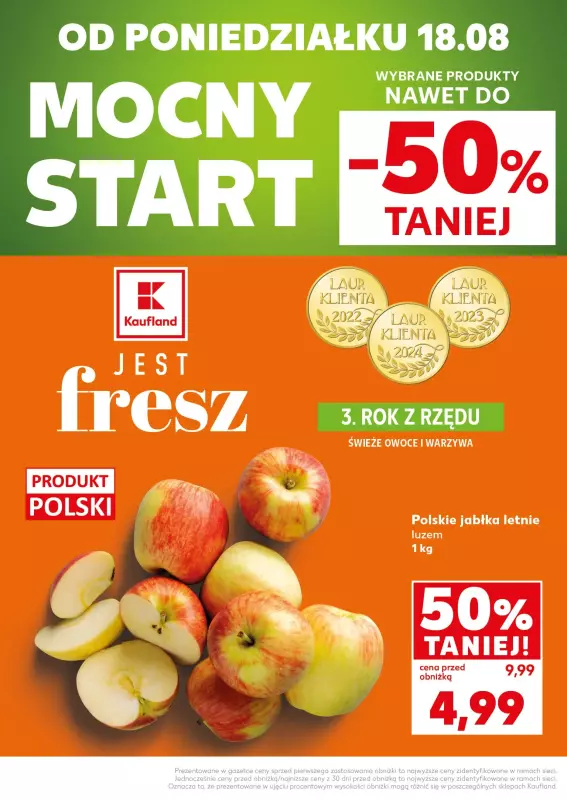 Kaufland - gazetka promocyjna Mocny Start od poniedziałku 18.08 do środy 20.08 - strona 2