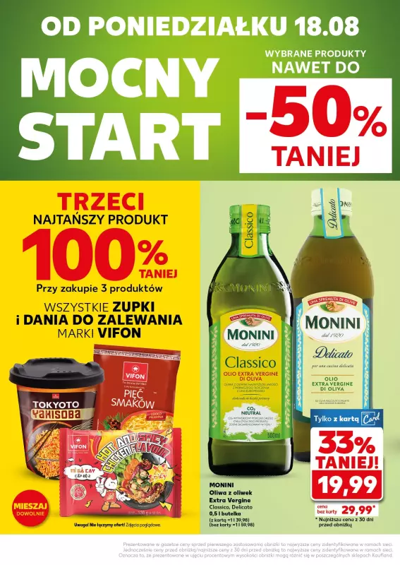 Kaufland - gazetka promocyjna Mocny Start od poniedziałku 18.08 do środy 20.08 - strona 4