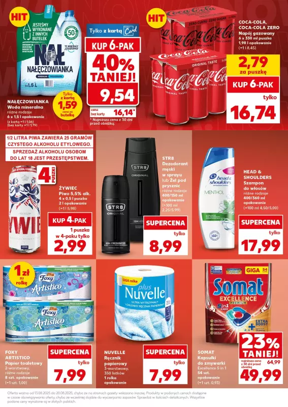 Kaufland - gazetka promocyjna Mocny Start od poniedziałku 18.08 do środy 20.08 - strona 9